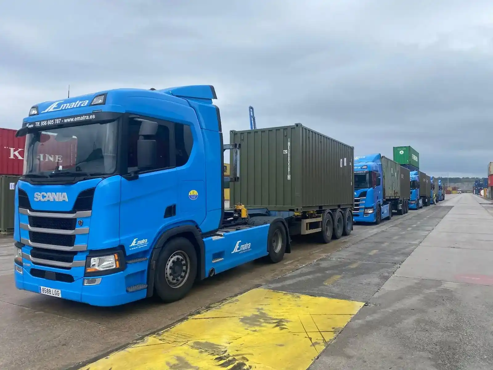Instalaciones de Servi Global Trans en Vilagarcía