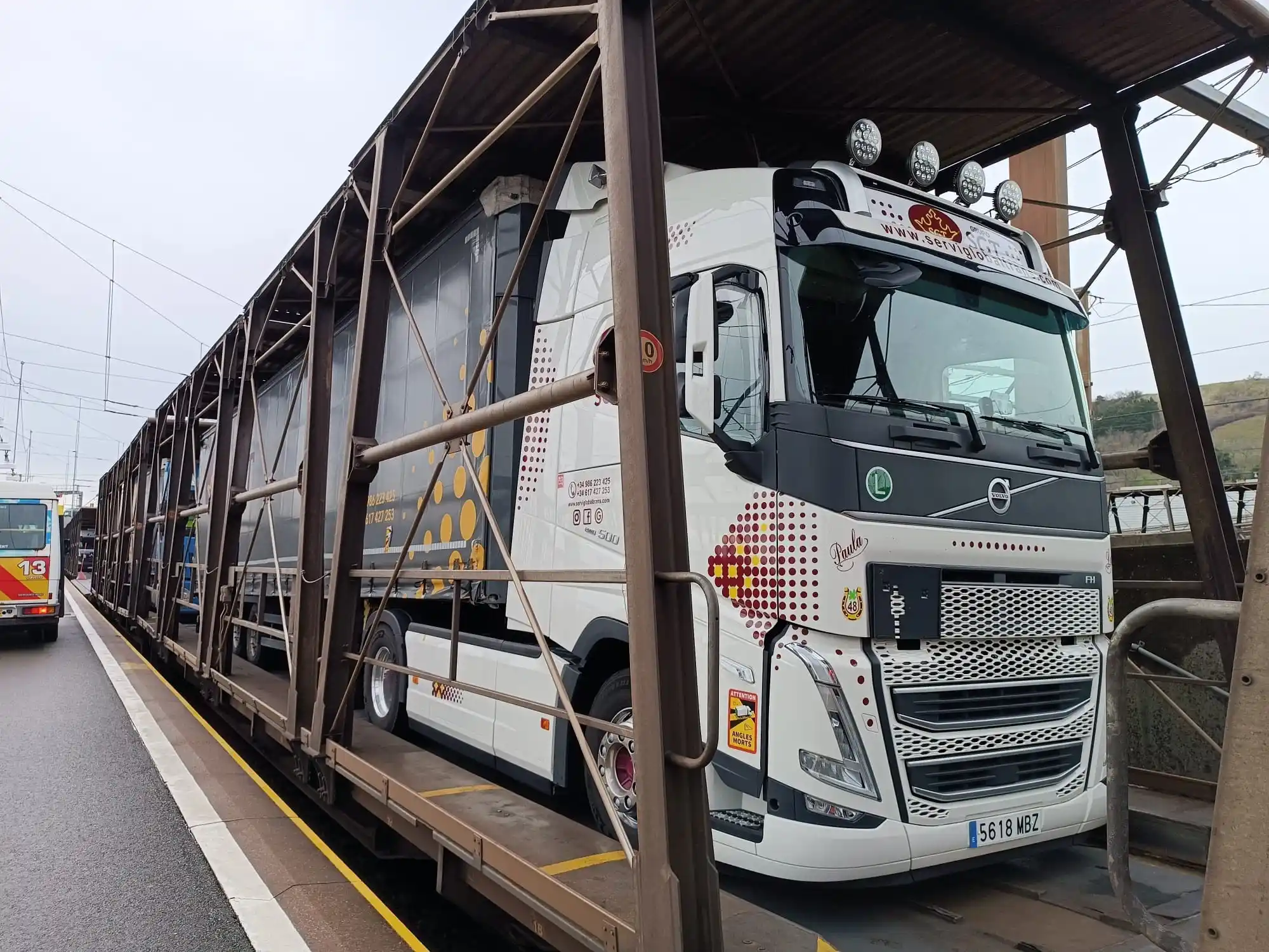 Transporte con flexis y mantas térmicas Grupo SGT